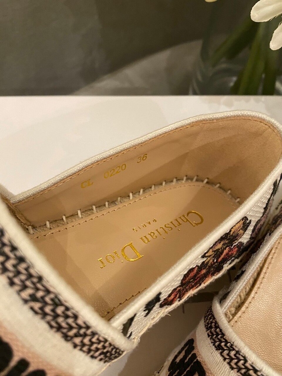 Christian Dior Granville Espadrillee Multi Color For Women CD