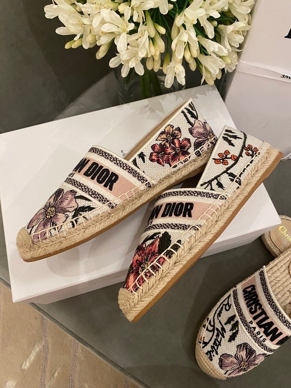 Christian Dior Granville Espadrillee Multi Color For Women CD