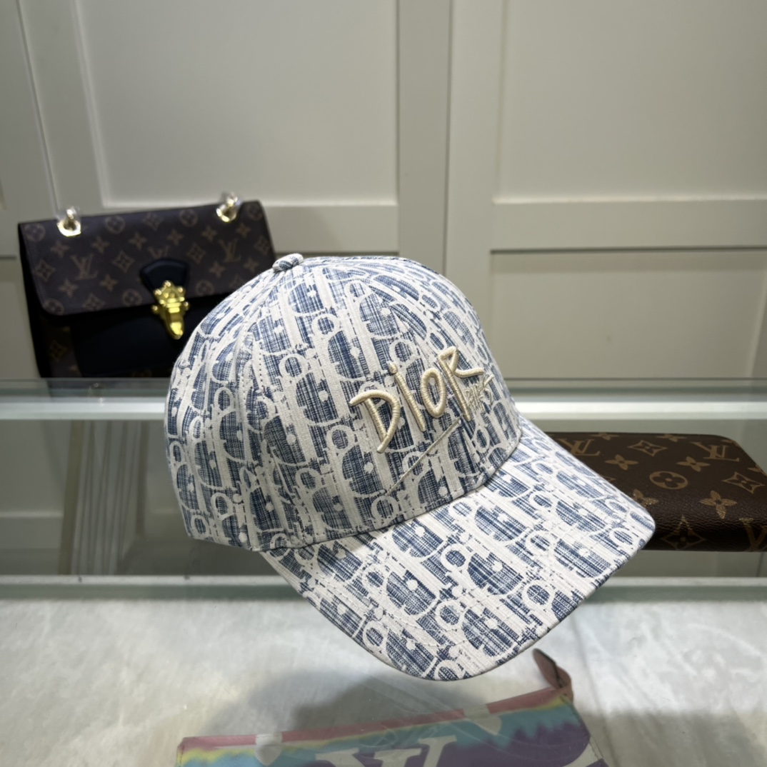 Christian Dior Jack Dior Baseball Cap Multicolor Cap