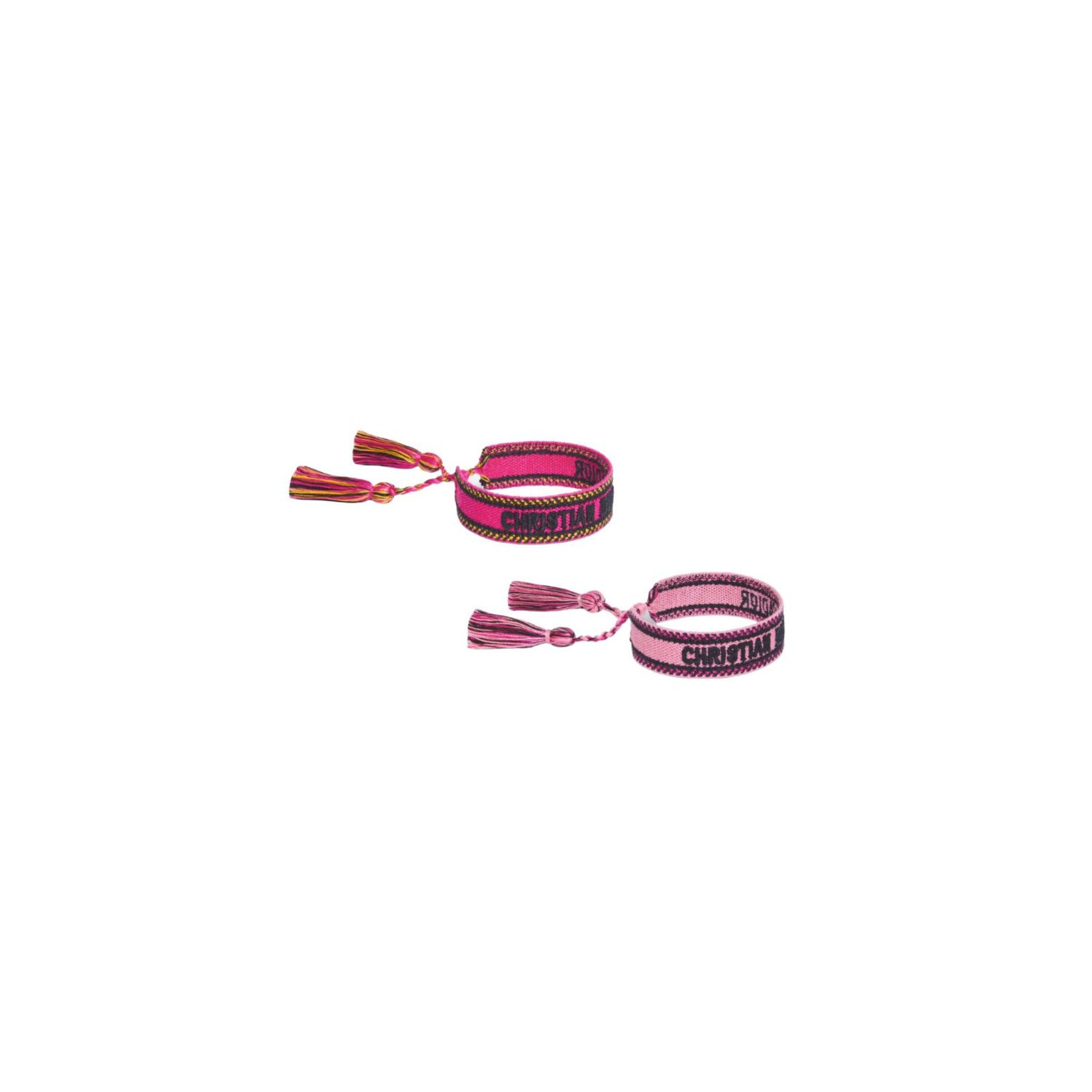 Christian Dior J’adior Bracelet Set Pink Cotton For Women  B0961ADRCO_D46P