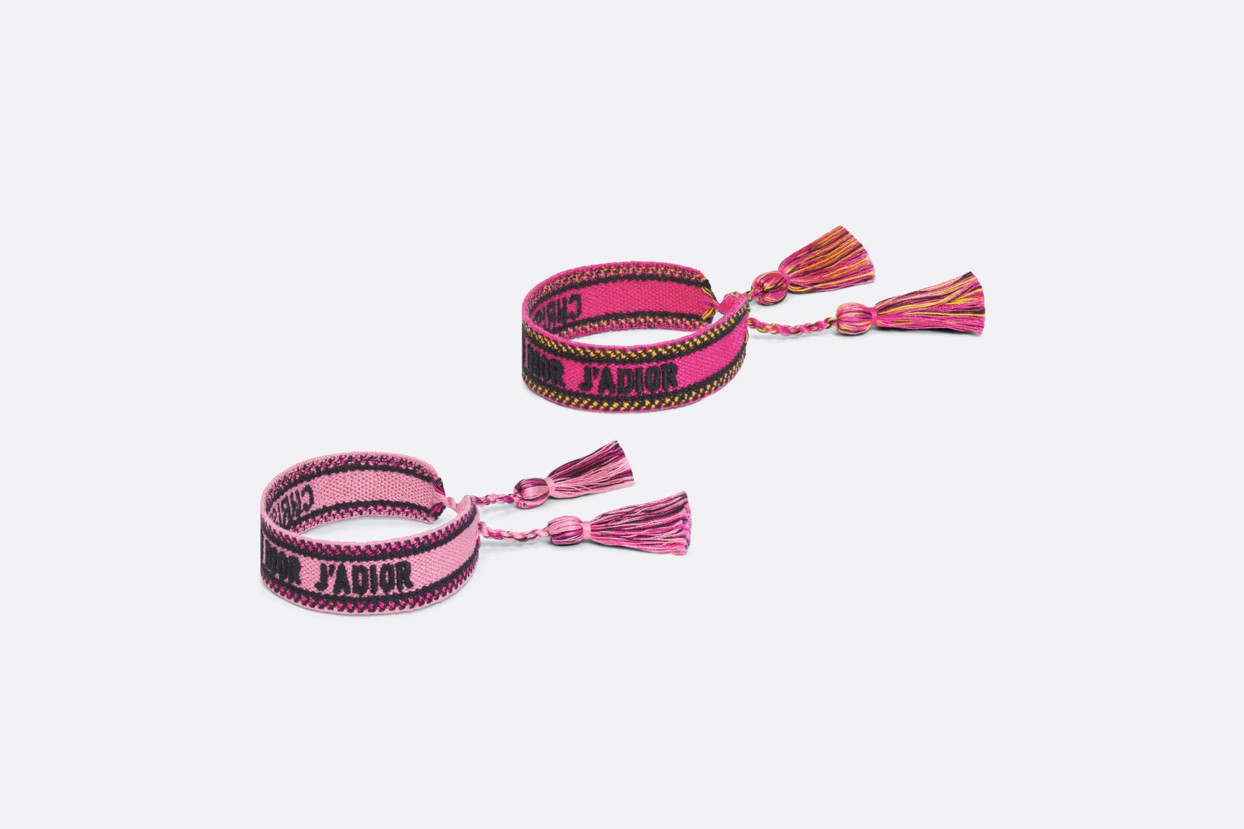 Christian Dior J’adior Bracelet Set Pink Cotton For Women  B0961ADRCO_D46P