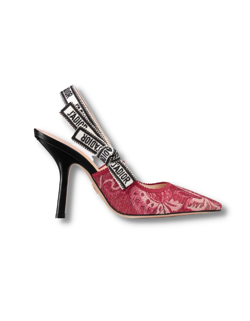 Christian Dior J’Adior Slingback Pump For Women Red 3.9in/10cm KCP762BXE_S34R