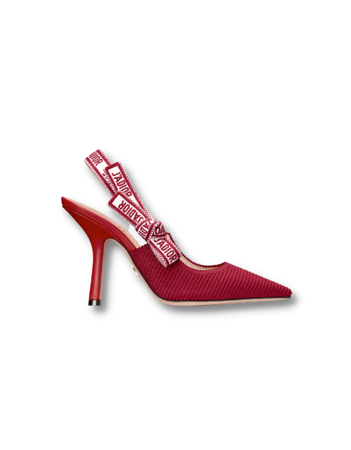 Christian Dior J’Adior Slingback Pump For Women Red 3.9in/10cm KCP867EFR_S34R