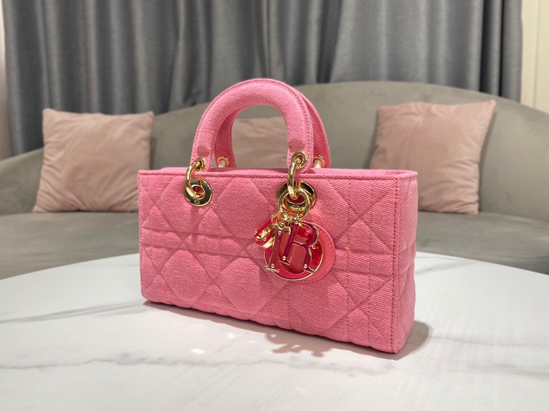Christian Dior Lady D-Joy Bag Pink, For Women Women’s Handbags 26cm/10in CDWTJA_