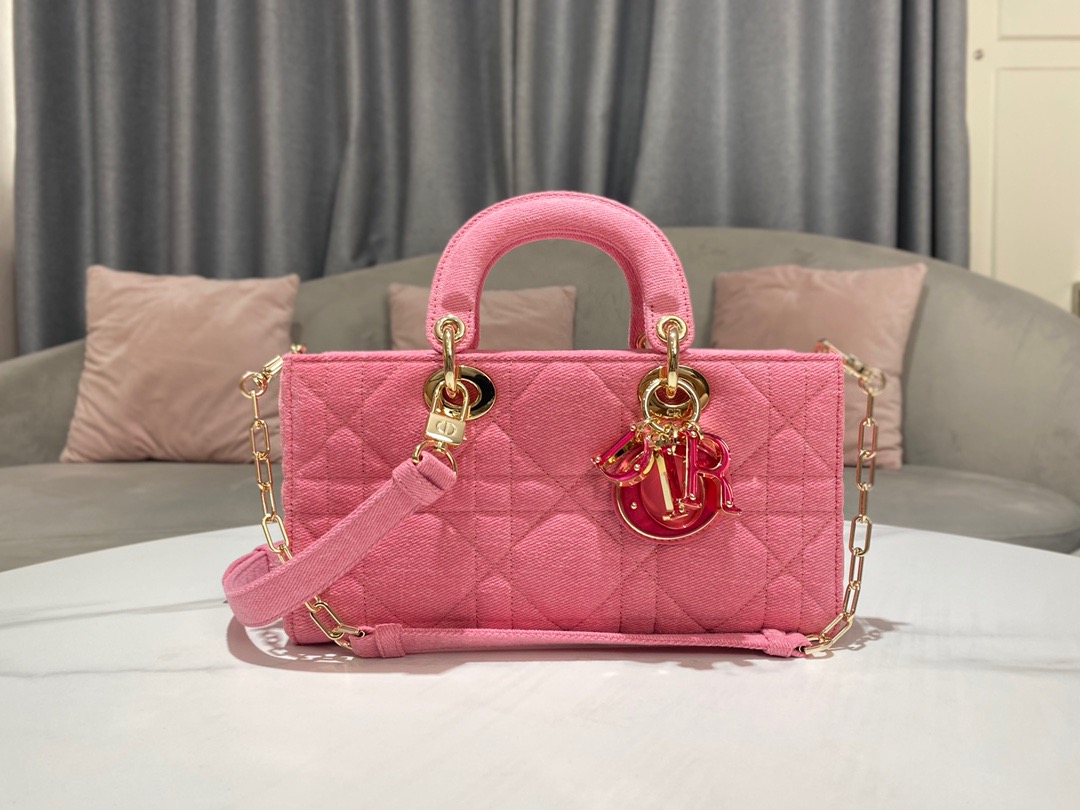 Christian Dior Lady D-Joy Bag Pink, For Women Women’s Handbags 26cm/10in CDWTJA_