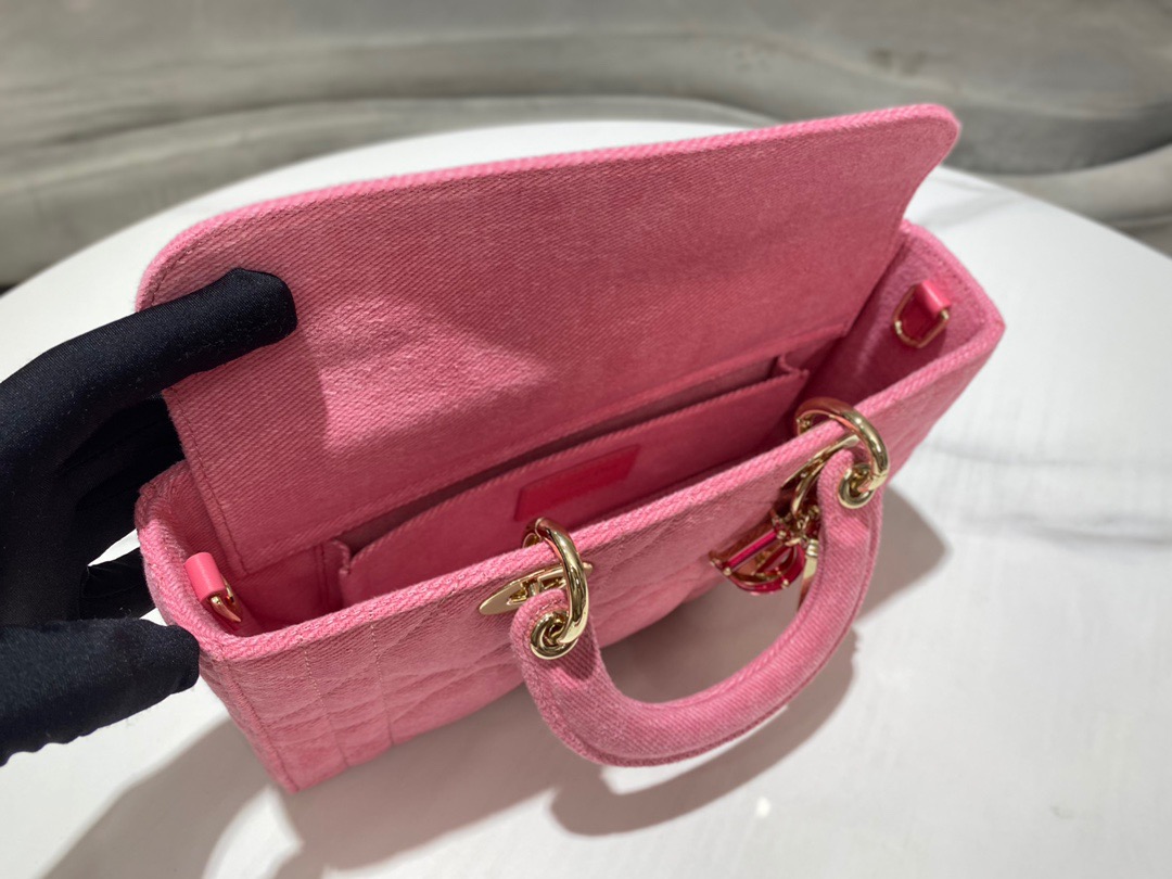 Christian Dior Lady D-Joy Bag Pink, For Women Women’s Handbags 26cm/10in CDWTJA_