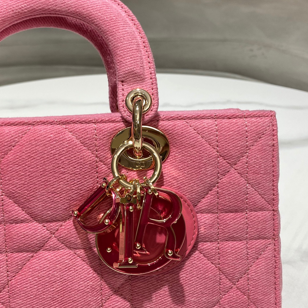 Christian Dior Lady D-Joy Bag Pink, For Women Women’s Handbags 26cm/10in CDWTJA_