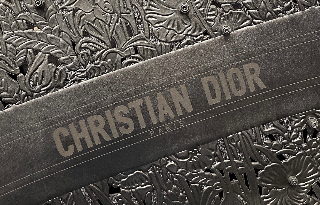Christian Dior Large Dior Book Tote Black, For Women, Women’s Handbags 16.5in/42cm CD