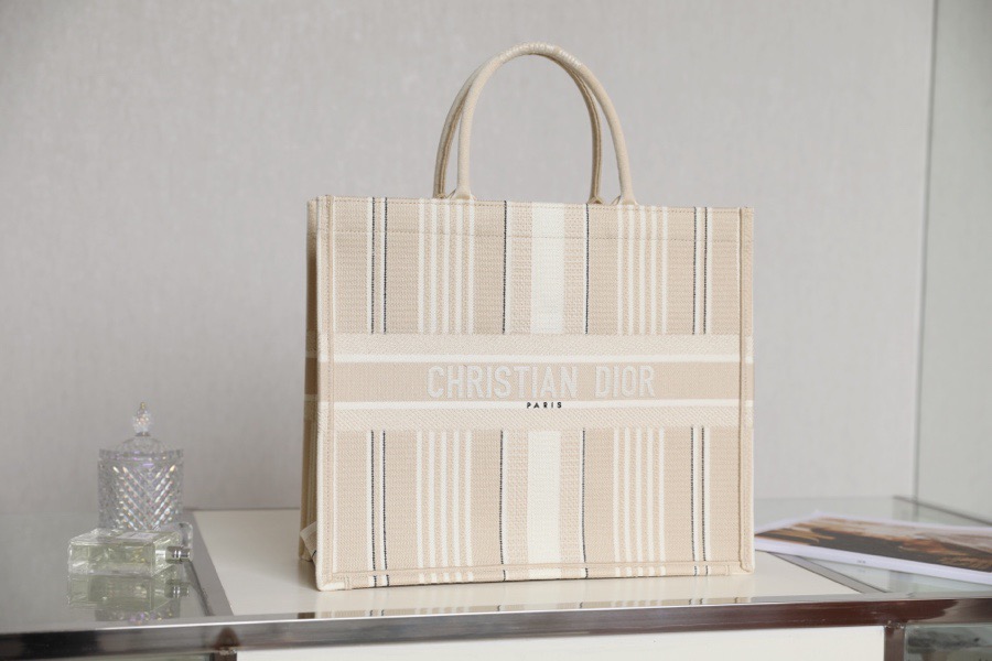 Christian Dior Large Dior Book Tote Cream, For Women, Women’s Handbags 16.5in/42cm CD