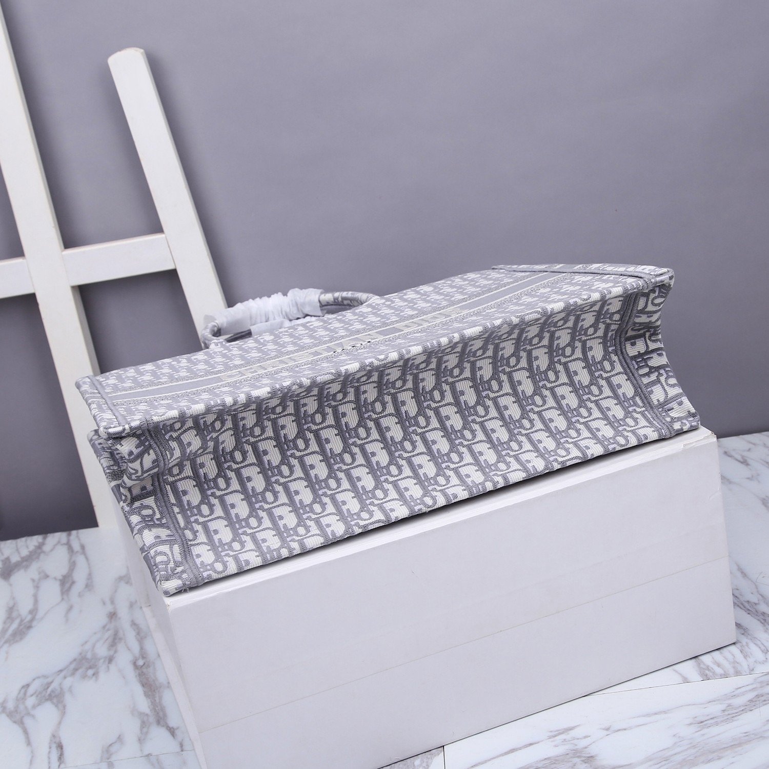 Christian Dior Large Dior Book Tote Gray, For Women, Women’s Handbags 16.5in/42cm CDZRIW_