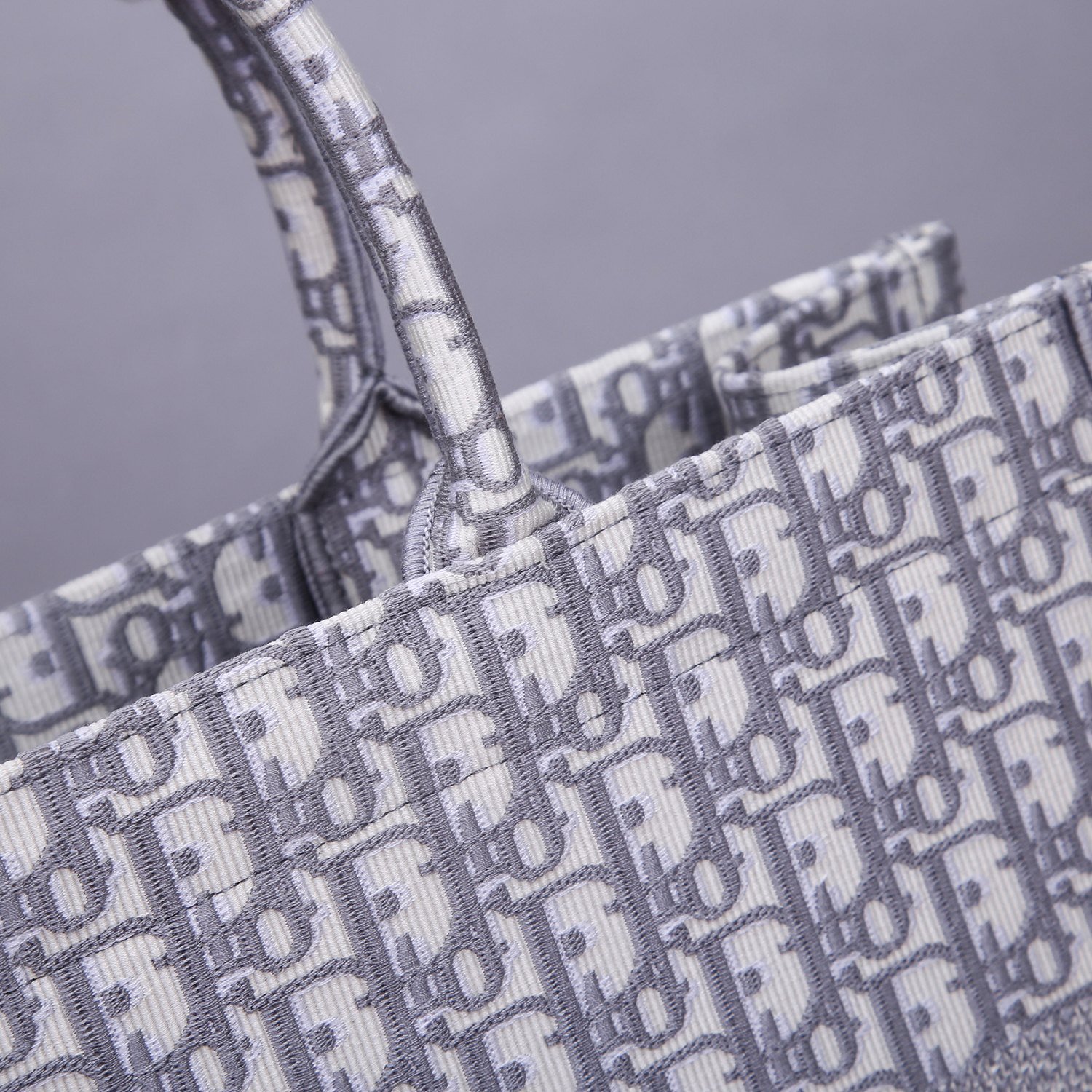 Christian Dior Large Dior Book Tote Gray, For Women, Women’s Handbags 16.5in/42cm CDZRIW_