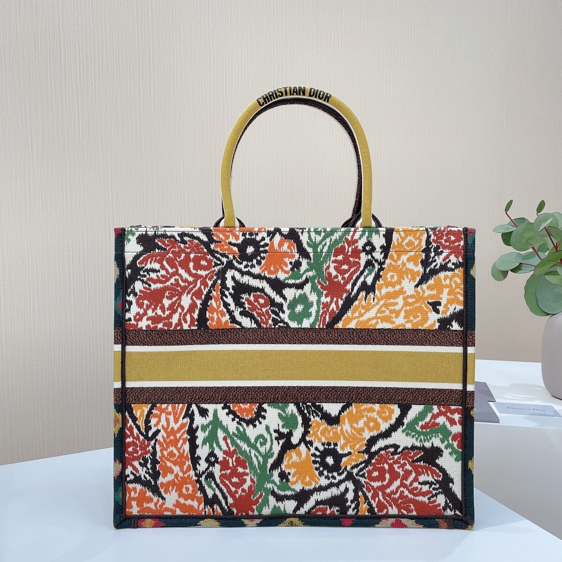 Christian Dior Large Dior Book Tote Multicolor, For Women, Women’s Handbags 16.5in/42cm CD