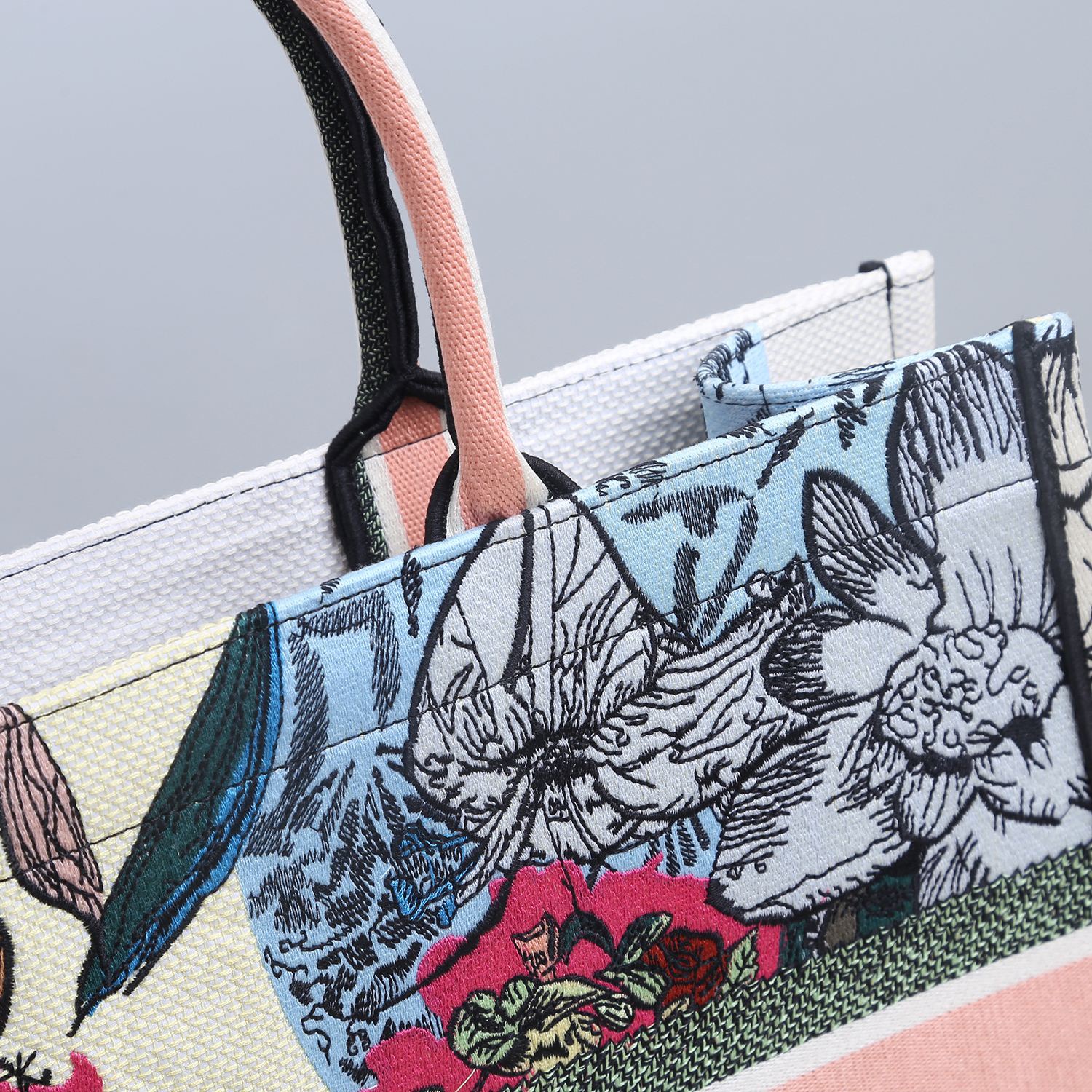 Christian Dior Large Dior Book Tote Multicolor, For Women, Women’s Handbags 16.5in/42cm CD