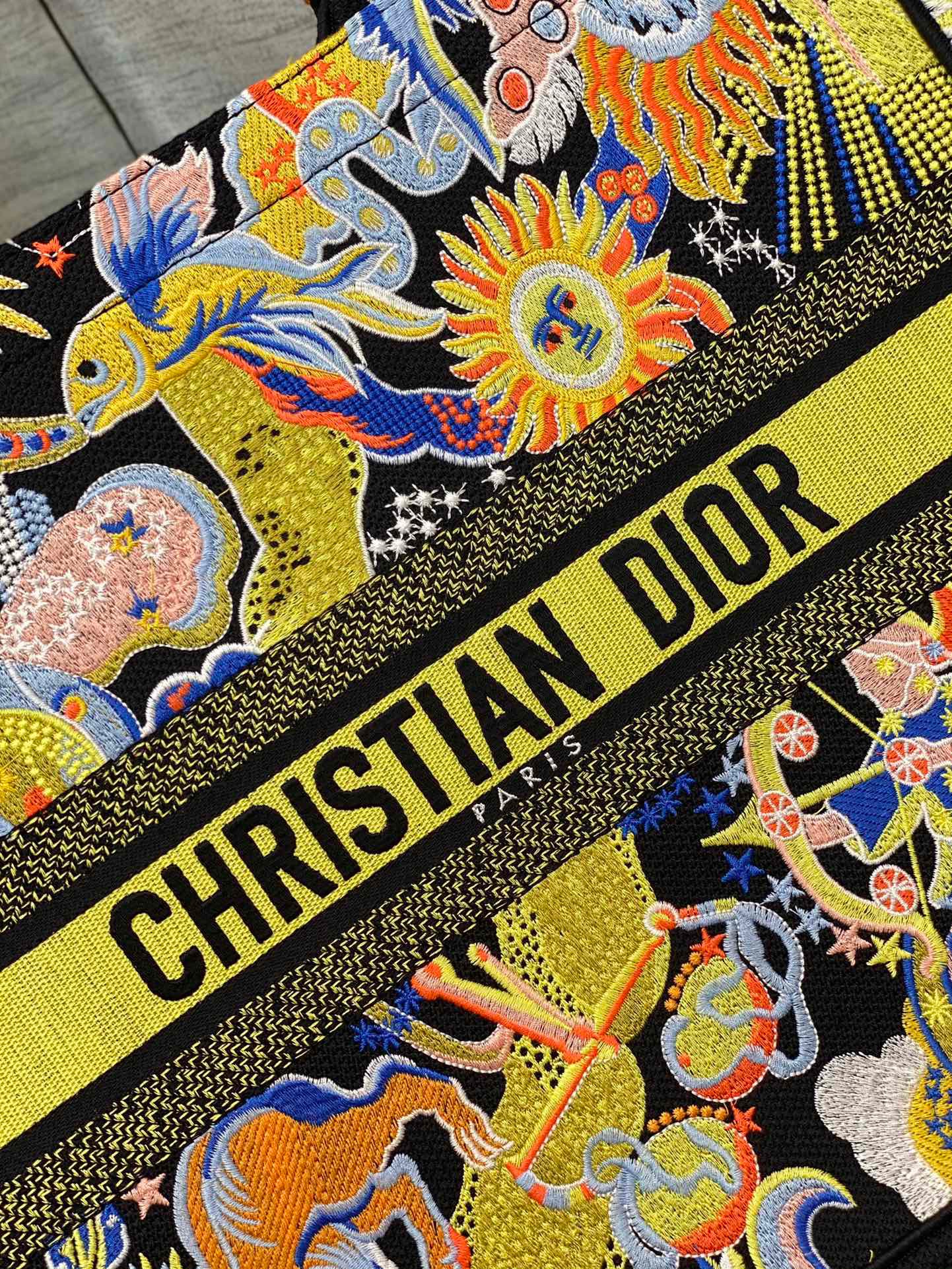 Christian Dior Large Dior Book Tote Multicolor, For Women, Women’s Handbags 16.5in/42cm CD