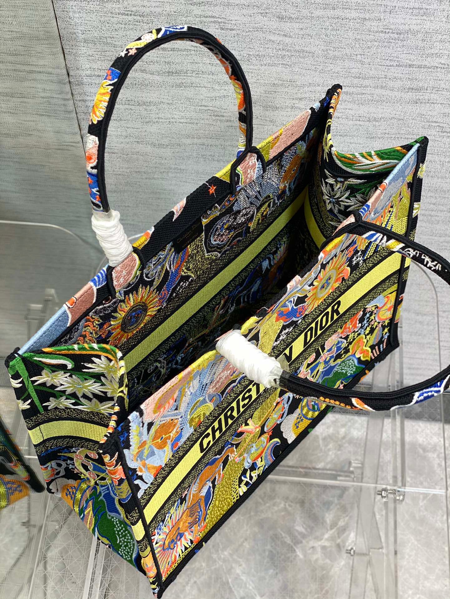 Christian Dior Large Dior Book Tote Multicolor, For Women, Women’s Handbags 16.5in/42cm CD