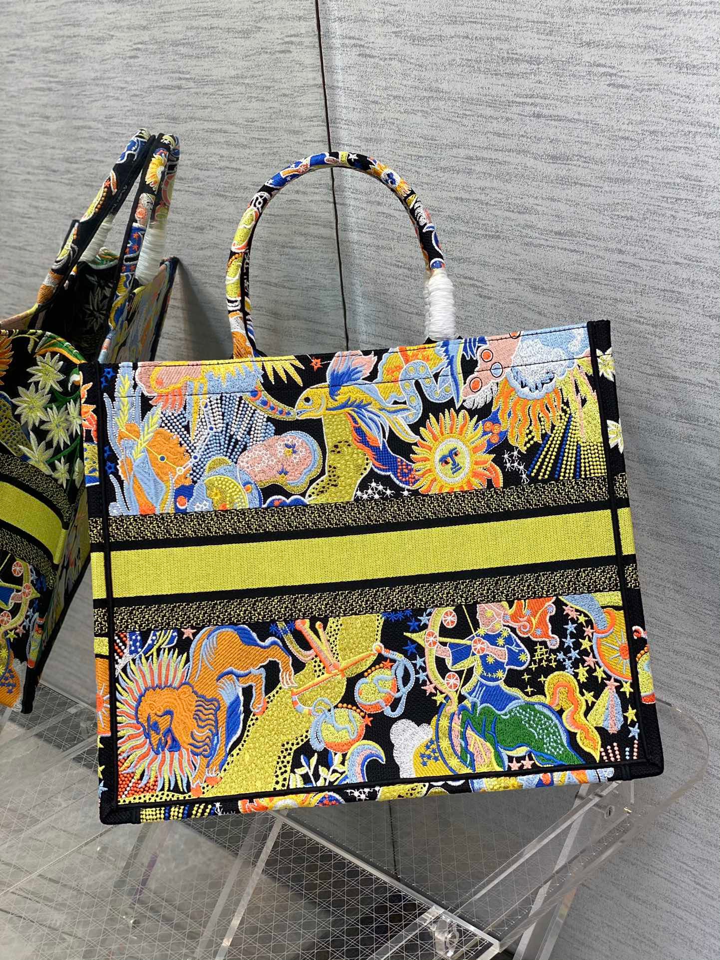 Christian Dior Large Dior Book Tote Multicolor, For Women, Women’s Handbags 16.5in/42cm CD