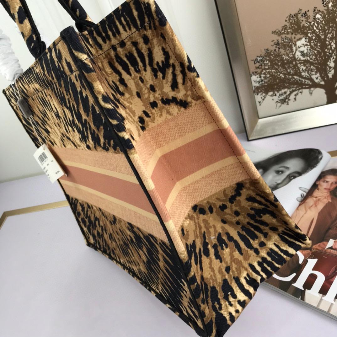 Christian Dior Large Dior Book Tote Multicolor Tie & Dior Embroidery, Multicolor, For Women Women’s Handbags, Shoulder Bags, 42cm