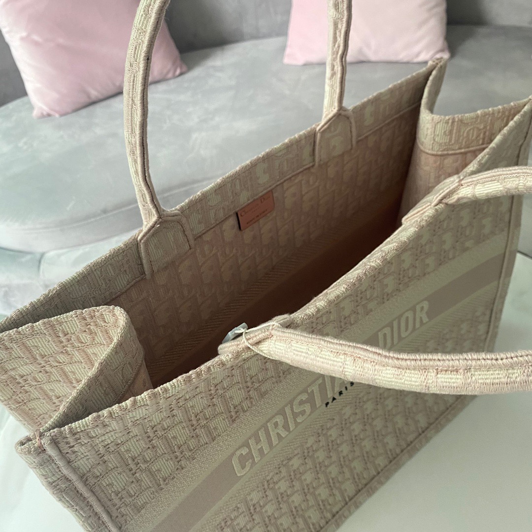Christian Dior Large Dior Book Tote Pink, For Women, Women’s Handbags 16.5in/42cm CD