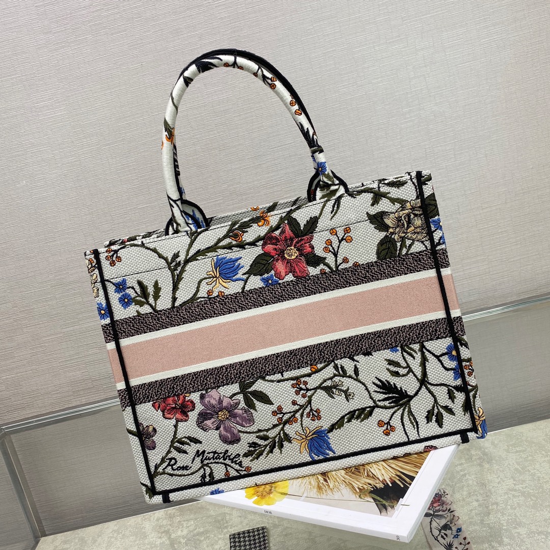 Christian Dior Medium Dior Book Tote Bag By Maria Grazia Chiuri For Women 14in/36cm CD