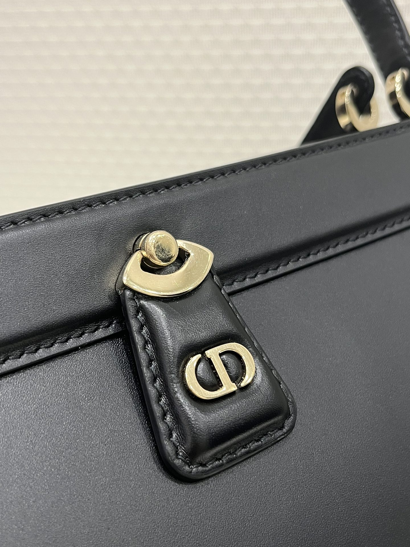 Christian Dior Medium Dior Key Bag Black For Women 12in/30 cmOBEQ_