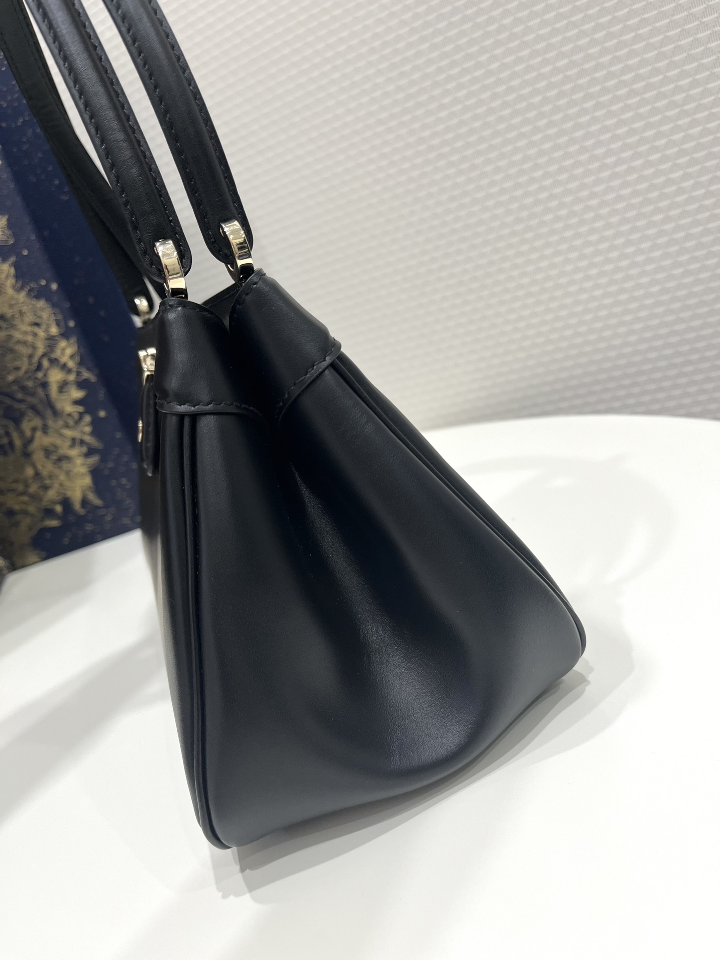 Christian Dior Medium Dior Key Bag Black For Women 12in/30 cmOBEQ_