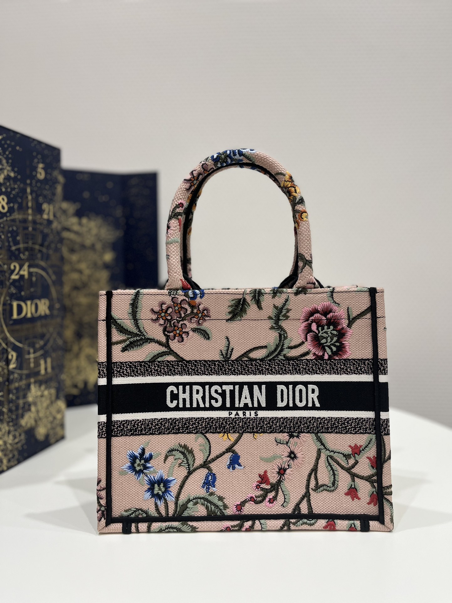 Christian Dior Medium Dior Tote Bag Beige For Women 14in/ 36cm