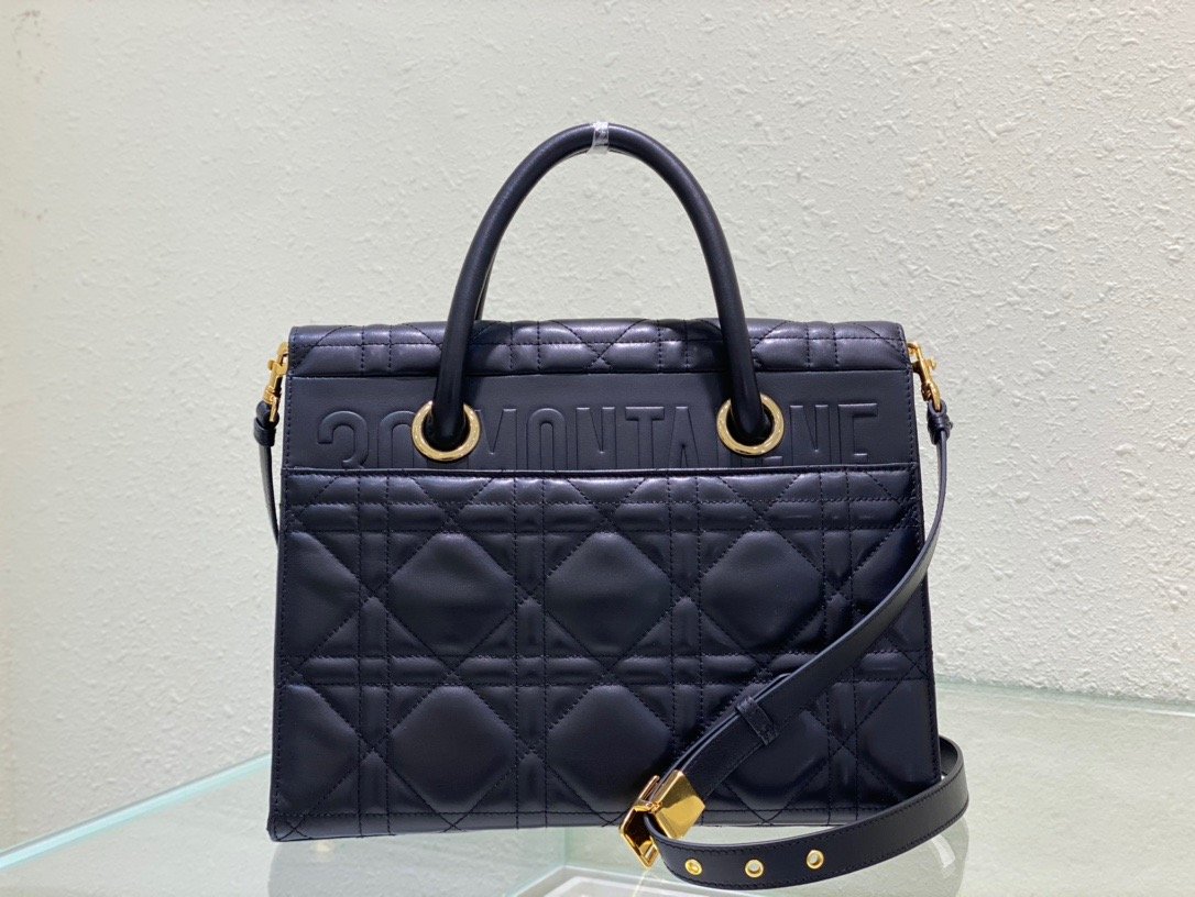 Christian Dior Micro 30 Montaigne Bag Black, For Women, Women’s Handbags 15cm/6in CDUMOS_