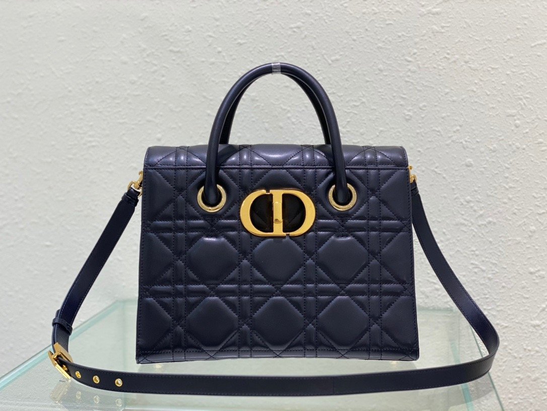 Christian Dior Micro 30 Montaigne Bag Black, For Women, Women’s Handbags 15cm/6in CDUMOS_