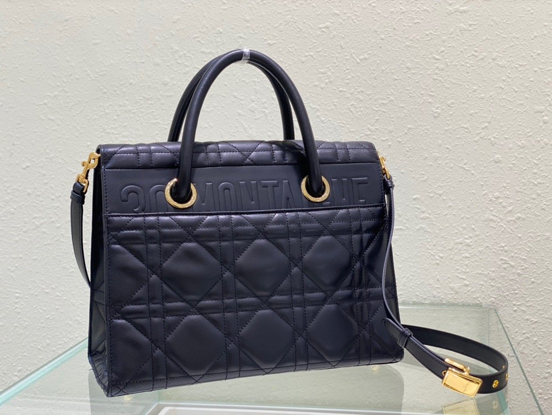 Christian Dior Micro 30 Montaigne Bag Black, For Women, Women’s Handbags 15cm/6in CDUMOS_