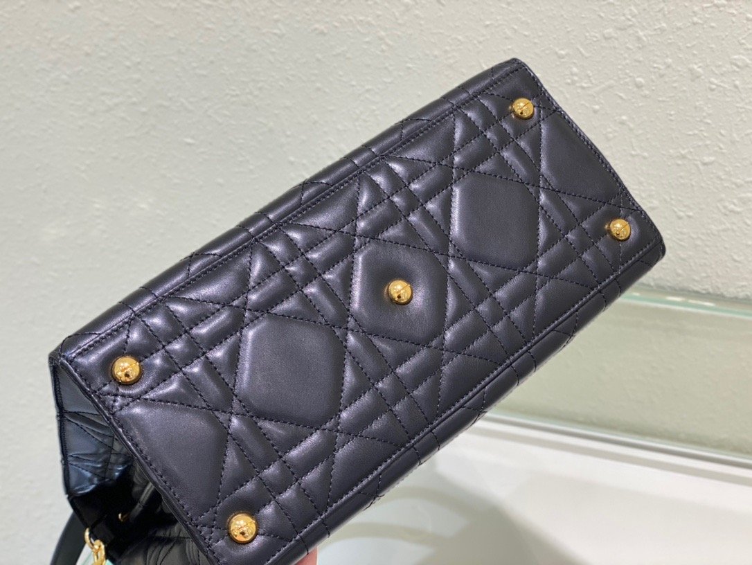 Christian Dior Micro 30 Montaigne Bag Black, For Women, Women’s Handbags 15cm/6in CDUMOS_