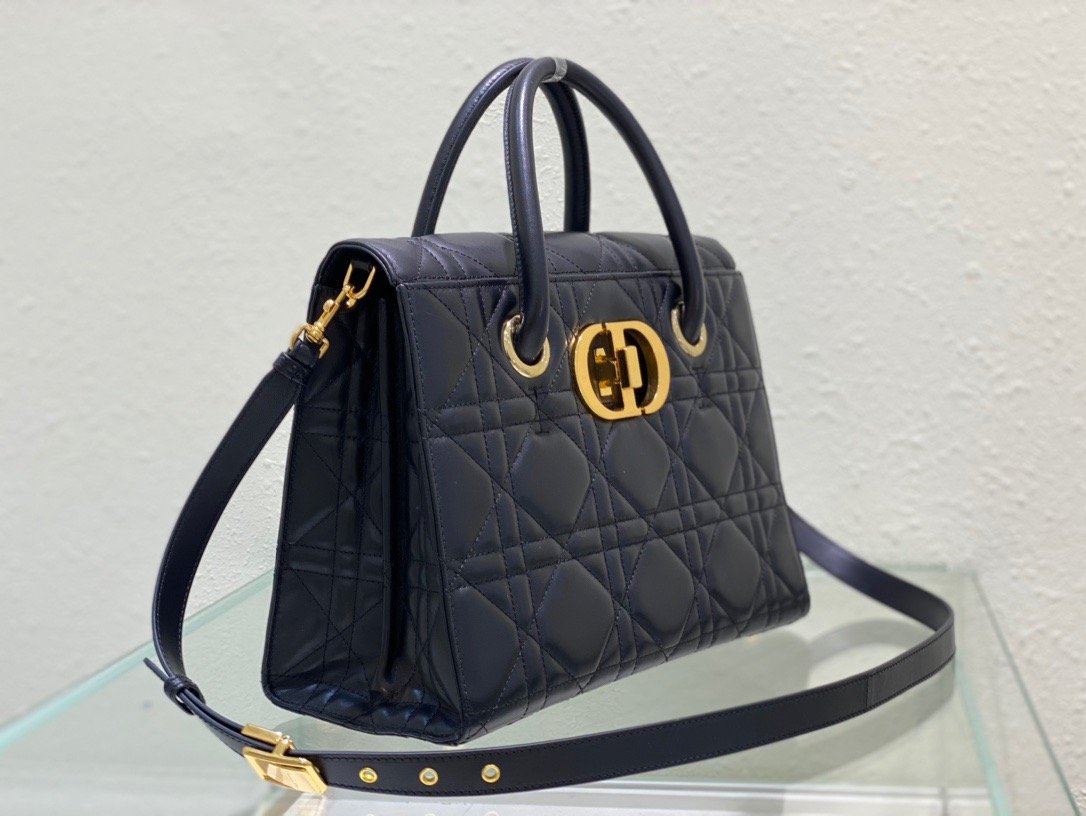Christian Dior Micro 30 Montaigne Bag Black, For Women, Women’s Handbags 15cm/6in CDUMOS_