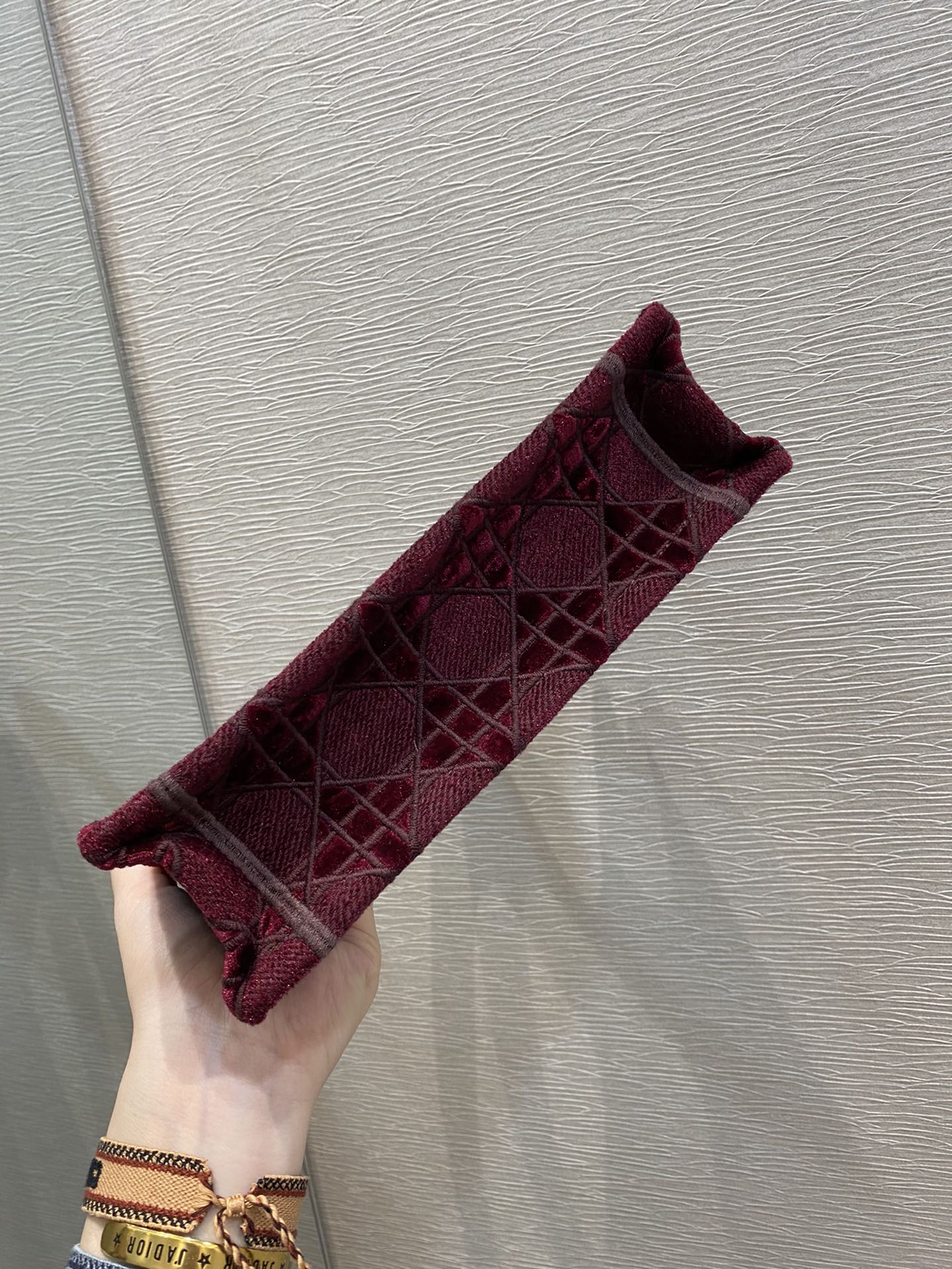 Christian Dior Mini Dior Book Tote Red Embroidery Red For Women Women’s Handbag 9in/23cm CD