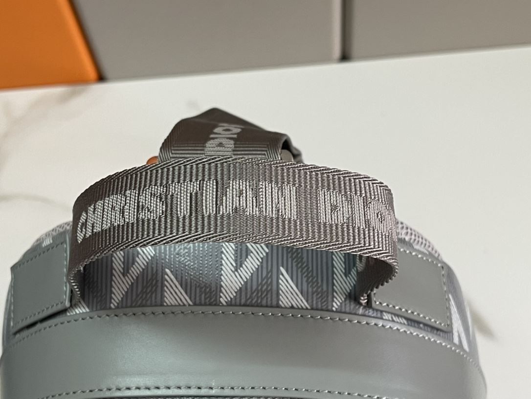 Christian Dior Mini Rider Sling Bag Grey/Black For Men 12.5 in/32 cm 1ESBO038CDP_H42E