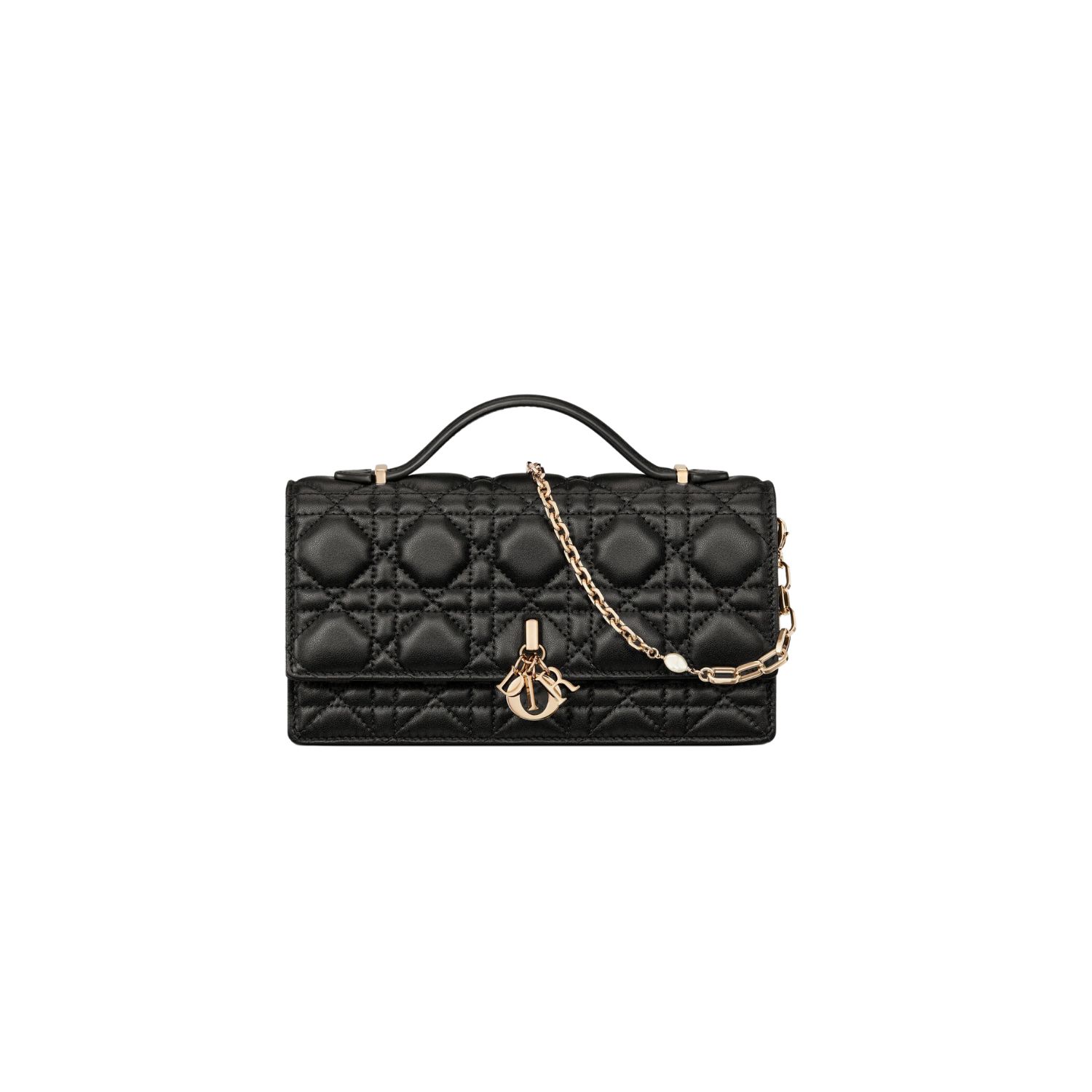 Christian Dior Miss Dior Mini Bag Black For WomenONMJ_M900 8.5in/21cm