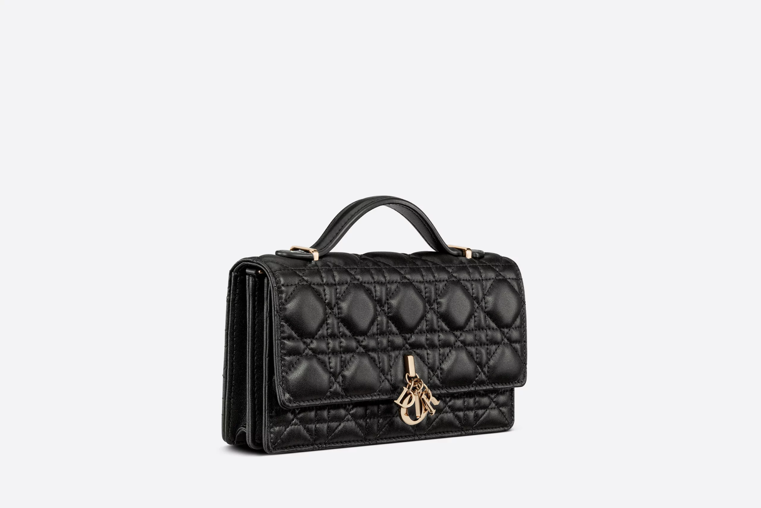 Christian Dior Miss Dior Mini Bag Black For WomenONMJ_M900 8.5in/21cm