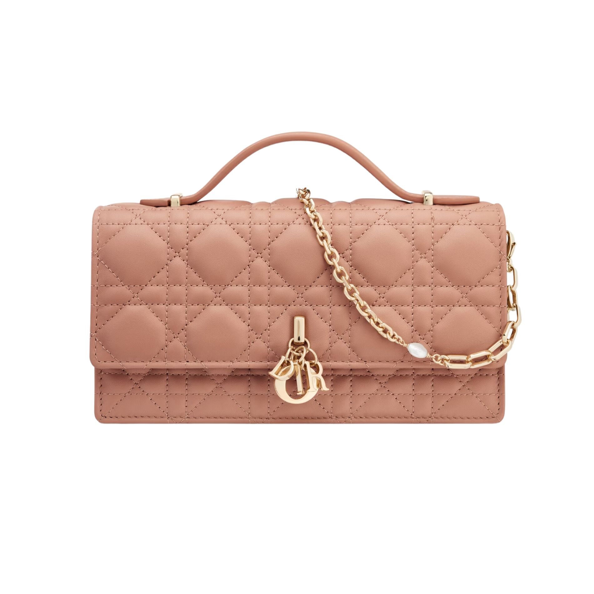 Christian Dior Miss Dior Mini Bag Rose Des Vents For WomenONMJ_M49P 8.5in/21cm