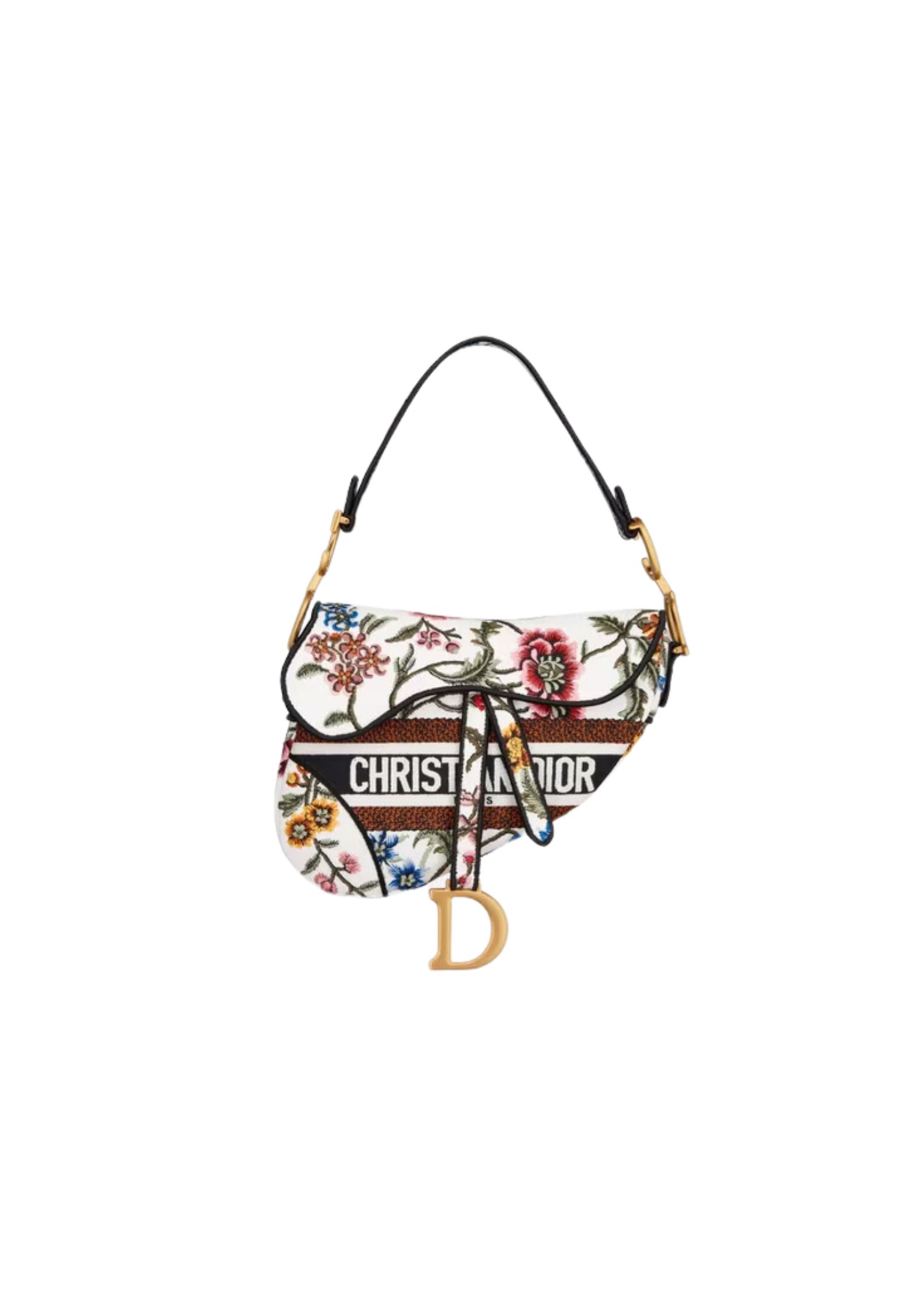 Christian Dior Saddle Bag White/Green Khaki/Black/Beige For Women 10in/25.5 cmCEAU_