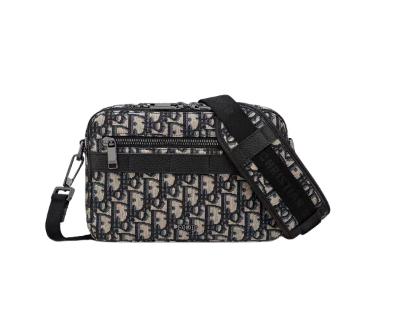 Christian Dior Safari Messenger Bag Black For Women 8.5in/22cm 1ESPO206YKY_H27E