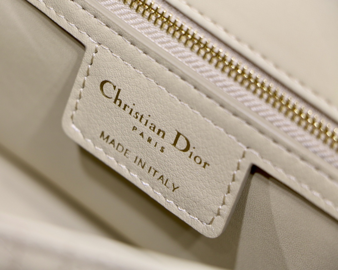 Christian Dior Small Caro Bag Light Yellow For Women 8in/20cm CDUWHC_M26Y