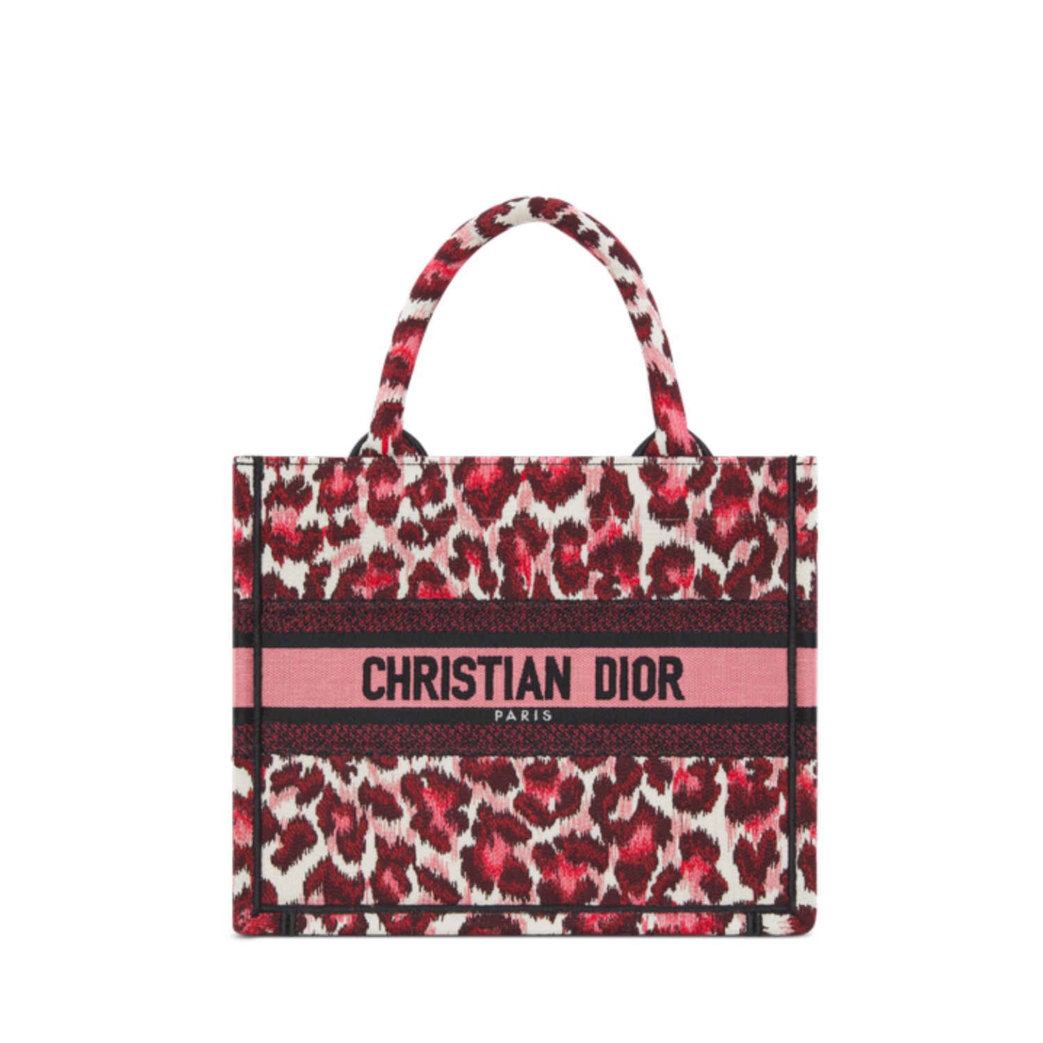 Christian Dior Small Dior Book Tote Bag Burgundy Multicolor For WomenZRHM_M974- 10.5 Inches/ 26.5 Cm