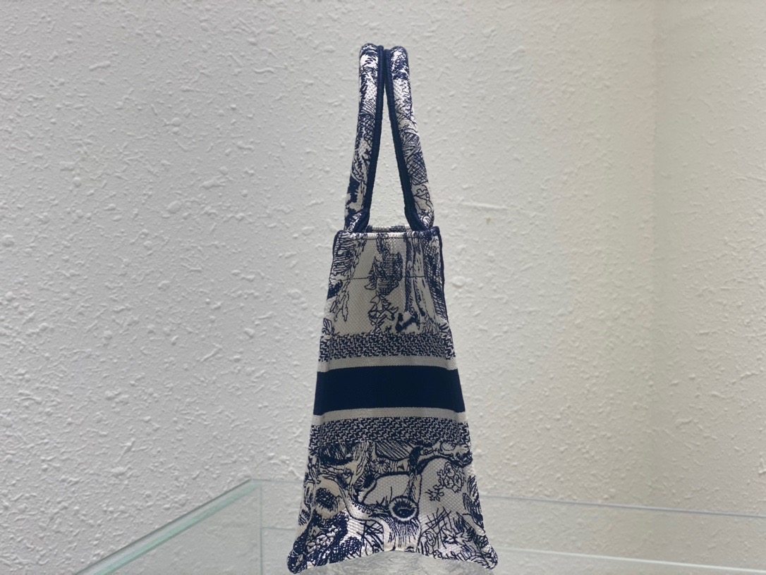 Christian Dior Small Dior Book Tote Blue, For Women, Women’s Handbags 26.5cm/10.5in CDZRGO_