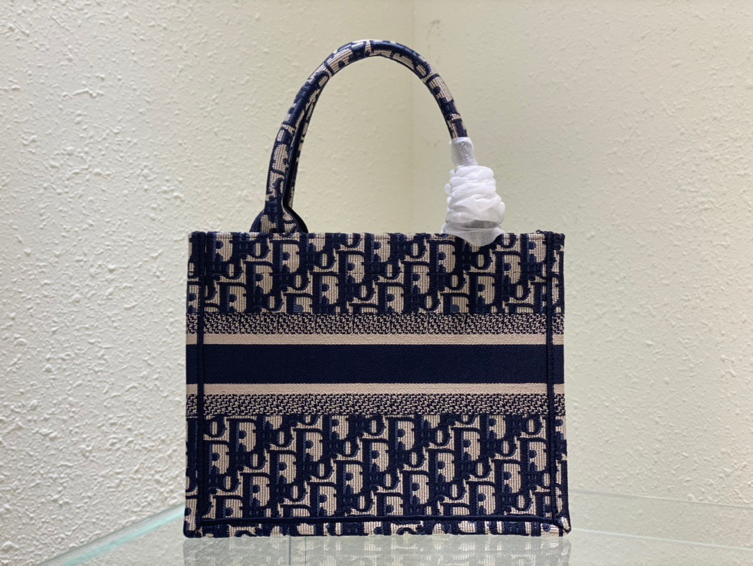Christian Dior Small Dior Book Tote Blue, For Women, Women’s Handbags 26.5cm/10.5in CDZRIW_