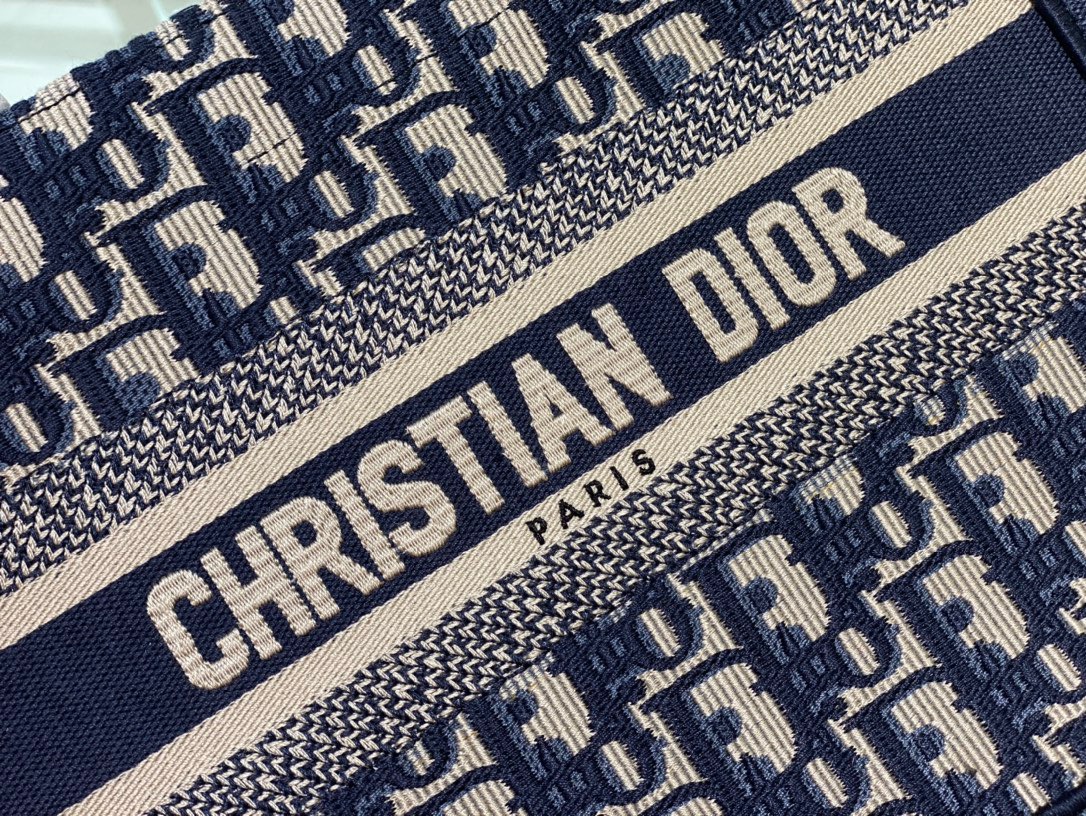 Christian Dior Small Dior Book Tote Blue, For Women, Women’s Handbags 26.5cm/10.5in CDZRIW_