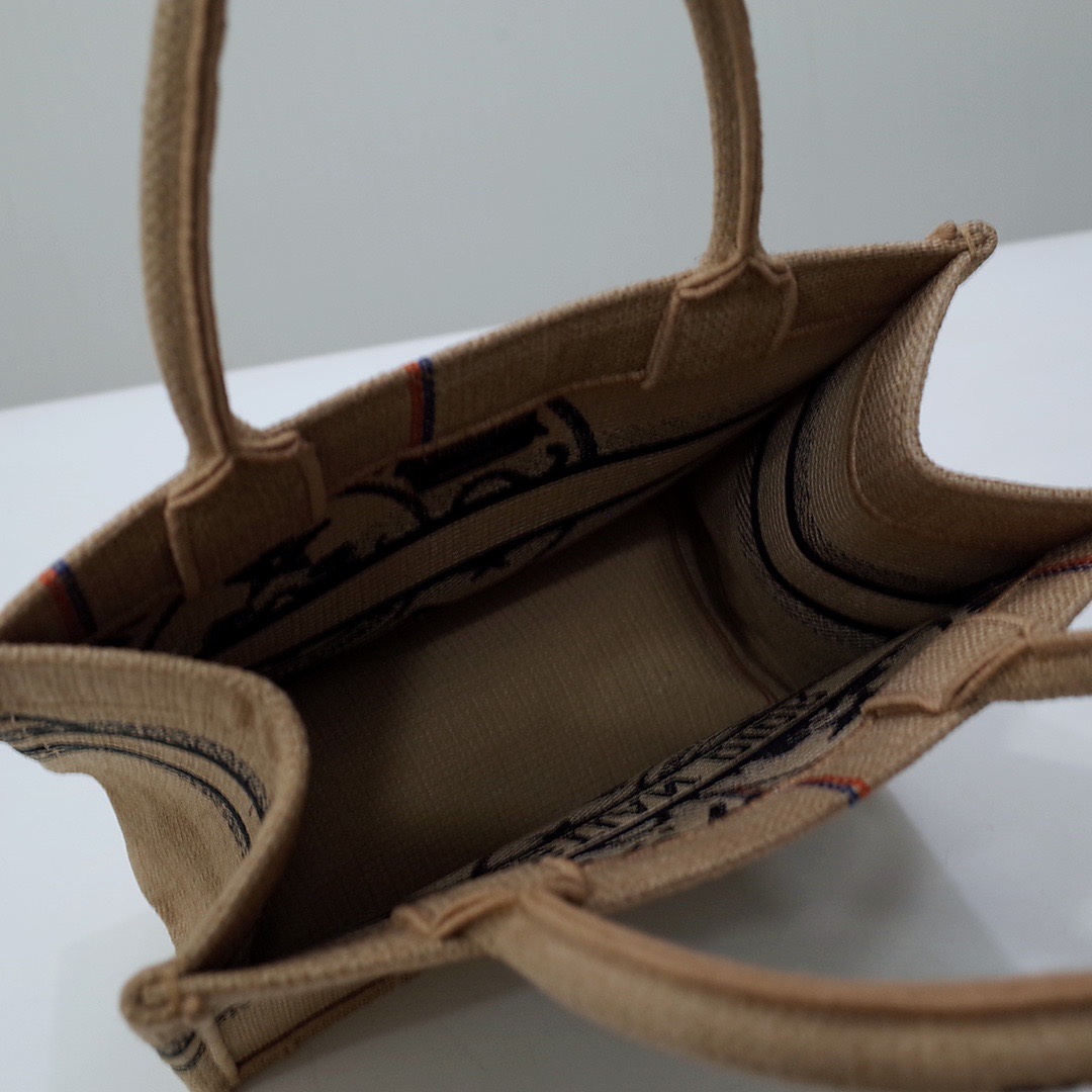 Christian Dior Small Dior Book Tote Brown, For Women, Women’s Handbags 26.5cm/10.5in CDZRUW_