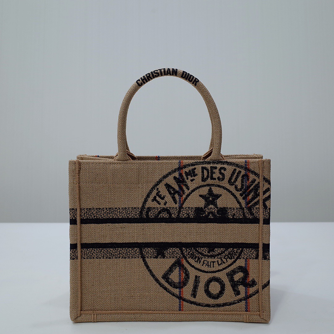 Christian Dior Small Dior Book Tote Brown, For Women, Women’s Handbags 26.5cm/10.5in CDZRUW_