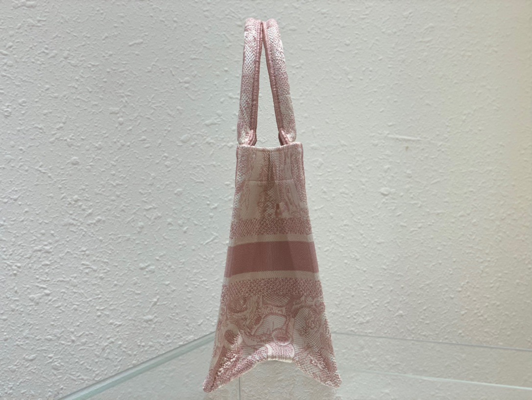 Christian Dior Small Dior Book Tote Pink, For Women, Women’s Handbags 26.5cm/10.5in CD