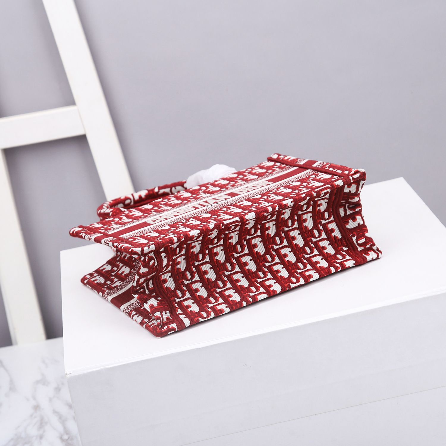 Christian Dior Small Dior Book Tote Red, For Women, Women’s Handbags 26.5cm/10.5in CDZRIW_M17E