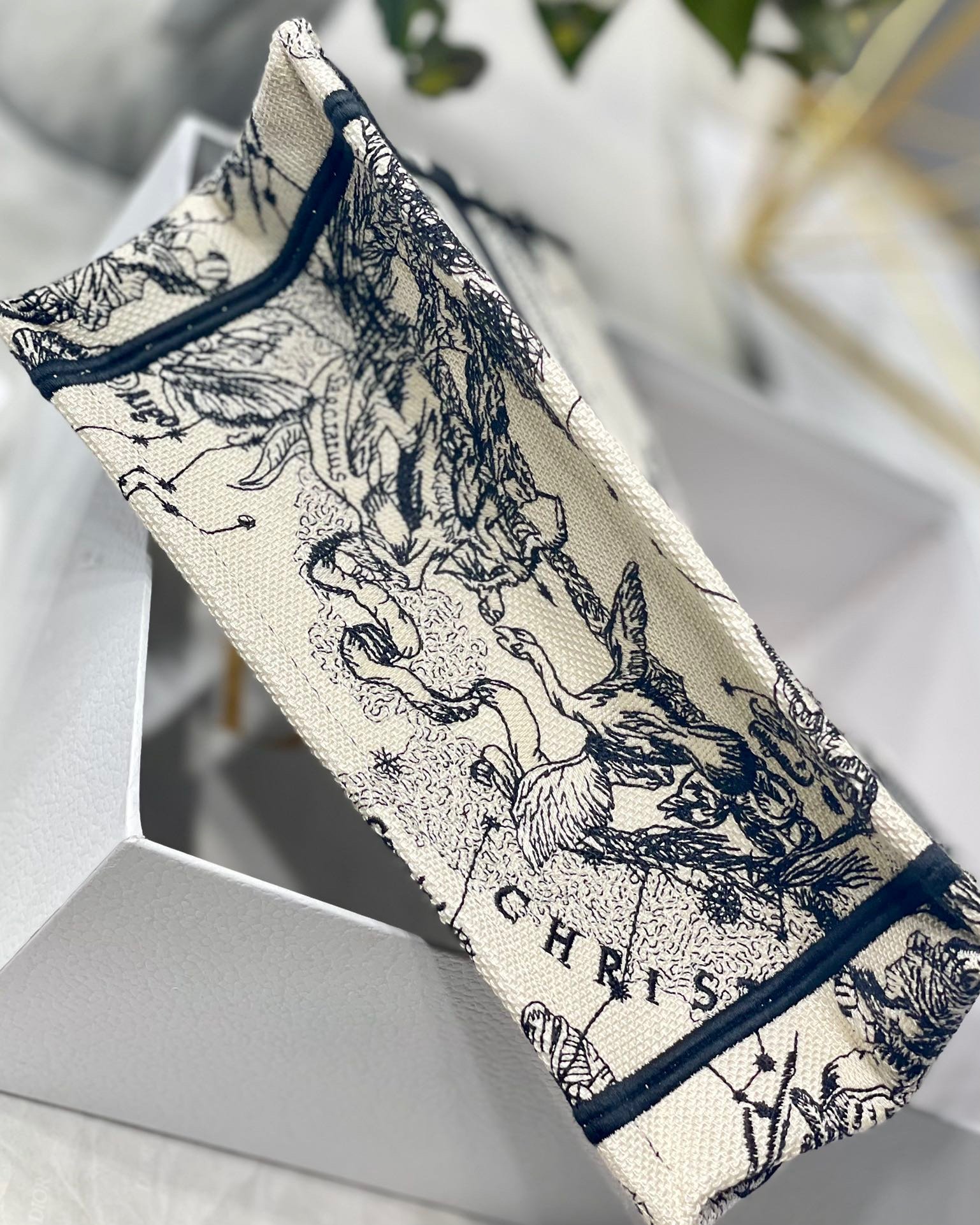 Christian Dior Small Dior Book Tote White, For Women, Women’s Handbags 26.5cm/10.5in CDZRHZ_