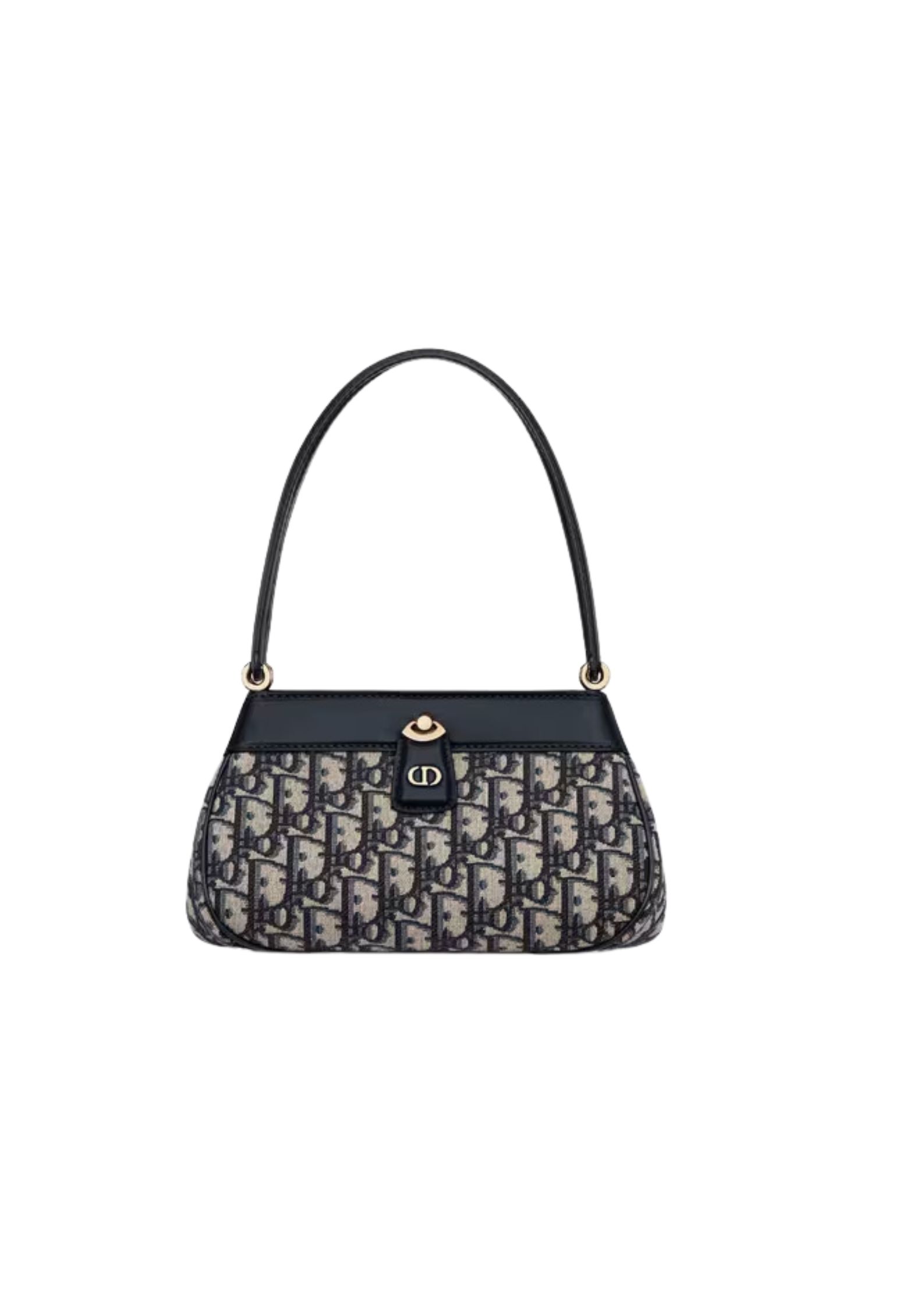 Christian Dior Small Dior Key Bag Black For Women 8.5in/22cmOTZQ_