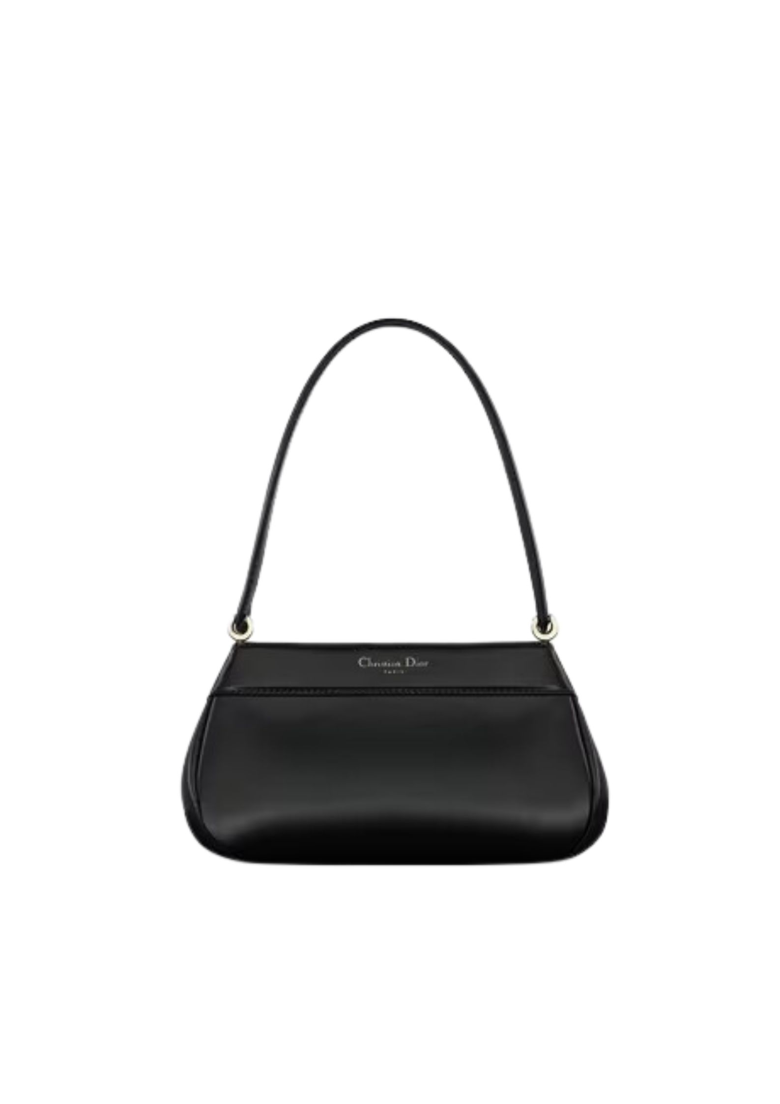 Christian Dior Small Dior Key Bag White/Black For Women 8.5in/22cmOBEQ_M49U